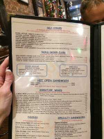 The Dish menu