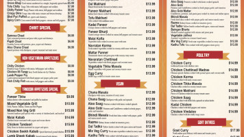 Island Quizine menu