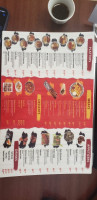 Mcdonald's menu