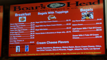 Jake's Steaks menu