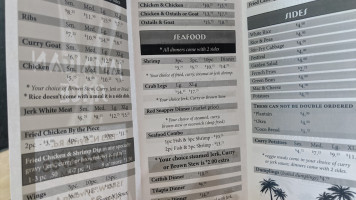 Jamaican Spice menu