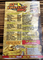 Jj's Louisiana Bbq menu