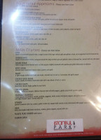 Istanbul Park menu