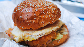 Incrediburger and Eggs food