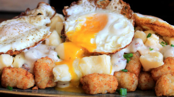 Incrediburger and Eggs food