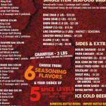 J3 Cajun Seafood Carta