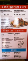 Hu Dat Noodle House menu
