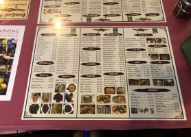 Tom's Burgers menu