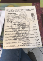 House Of Yakitori menu