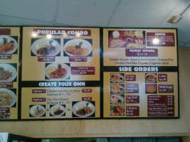 Kami Teriyaki menu