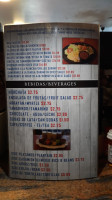 Las Brumas Salvadorian Food menu