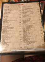 Kyoto Japanese Cusine menu