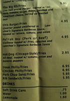 Lawshea's Southern Fish Ribs menu