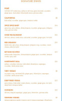 Bacon Pdx menu