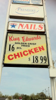 King Edwards Chicken outside