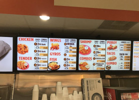 Louisiana Famous Fried Chicken And Seafood menu