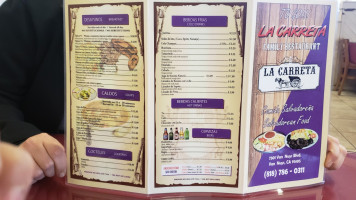 La Michoacana Favorita menu