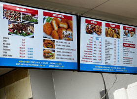 M J Philly Steak menu