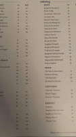 La Vela Dining Bar menu