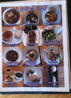 Line Thai menu