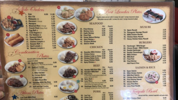 Lulu Hawaiian Bbq menu