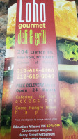 Angela's menu