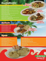 La Pupusa Factory menu