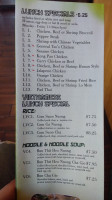 Little Asia menu