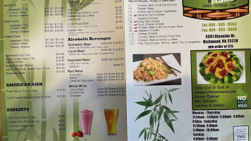 Little Asia menu