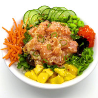 Lemonshark Poke Tap House food