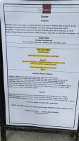 La Carne Grill menu