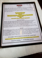 Something Vegan menu