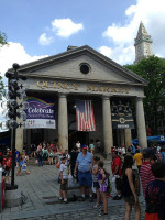 Faneuil Hall Marketplace outside