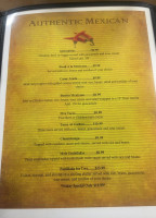 Las Mananitas menu