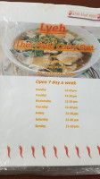 Kumari Restaurant and Bar menu