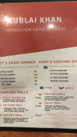 La Parrillada menu