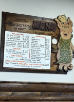 Li'l Porgy's -b-q menu