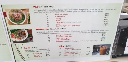 Mẹ Viet Kitchen menu