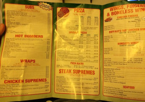 Gina La Fornarina menu