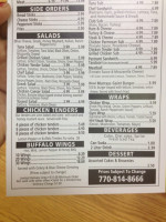 Murrays In A Hurry menu