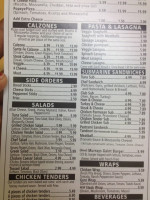 Murrays In A Hurry menu