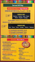 Tandoor Fine Indian Cuisine menu