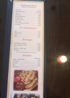 Namaste Indian Bistro menu