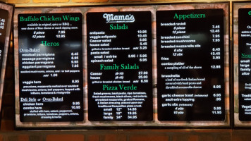 Mama's Famous Pizza & Heros menu