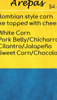 Chavitas menu