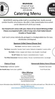 Fusion Mediterranean Grill menu