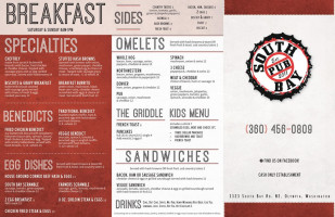 South Bay Pub Eatery menu