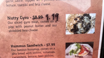 The Hummus Pita Co menu