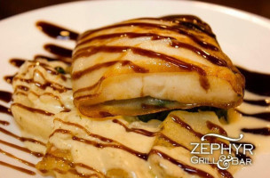 Zephyr Grill Bar food