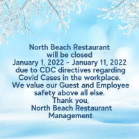 North Beach Restaurant menu
